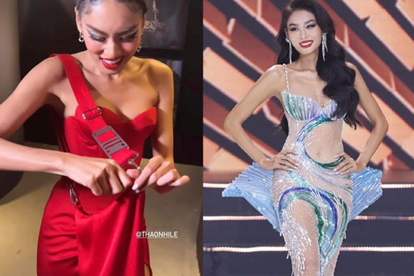 Thảo Nhi Lê bị ví như bạch tuộc khi mặc đầm đụng Ngọc Trinh-12