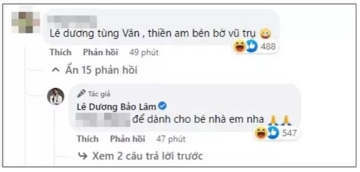 Lê Dương Bảo Lâm đáp trả cực thâm thúy khi anti-fan gợi ý đặt tên con lố lăng-2