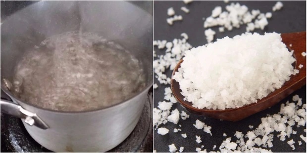 Đừng dùng nước rửa chén để làm sạch hộp nhựa bám mỡ, thêm 1 nhúm muối là sạch bong kin kít-2