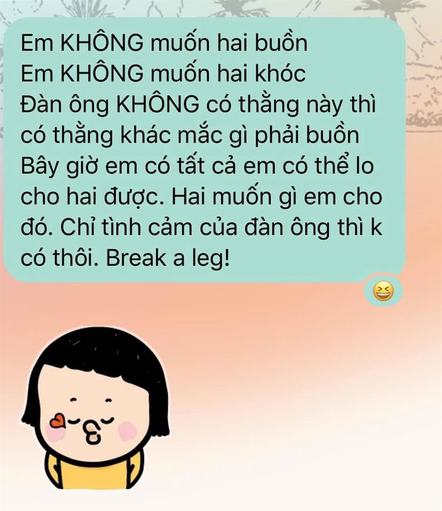 Chị gái bị cắm sừng, dòng tin nhắn an ủi đầy triết lý của cô em khiến dân tình gật gù đồng ý-1
