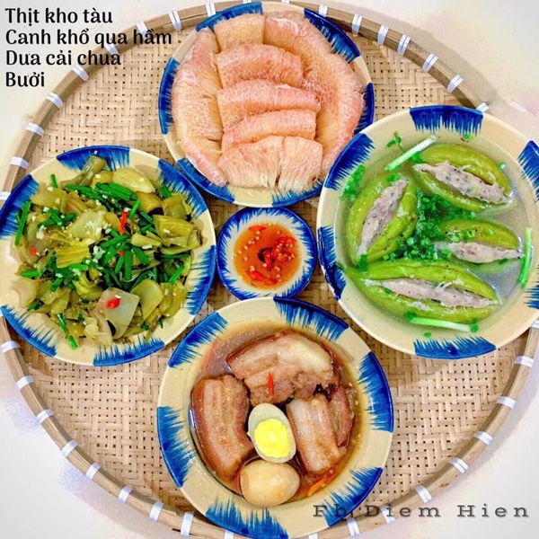 Lấy chồng Hà Nội mẹ đảm Bến Tre chiêu đãi cả nhà loạt mâm cơm 2 miền ngon miệng, đẹp mắt, cả tuần không lặp món-3