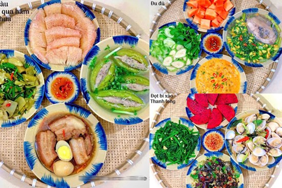 Lấy chồng Hà Nội mẹ đảm Bến Tre chiêu đãi cả nhà loạt mâm cơm 2 miền ngon miệng, đẹp mắt, cả tuần không lặp món