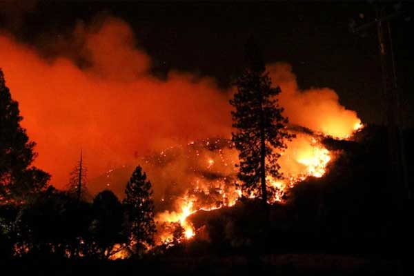 Một thị trấn ở Mỹ gần như bị xóa sổ vì cháy rừng-1