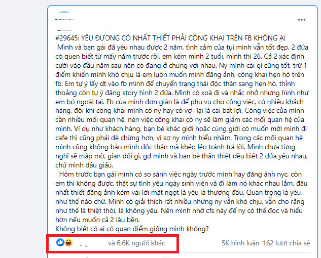 Chàng trai bức xúc vì người yêu đòi công khai trên MXH, dân mạng đã không đồng cảm còn vote chia tay-1