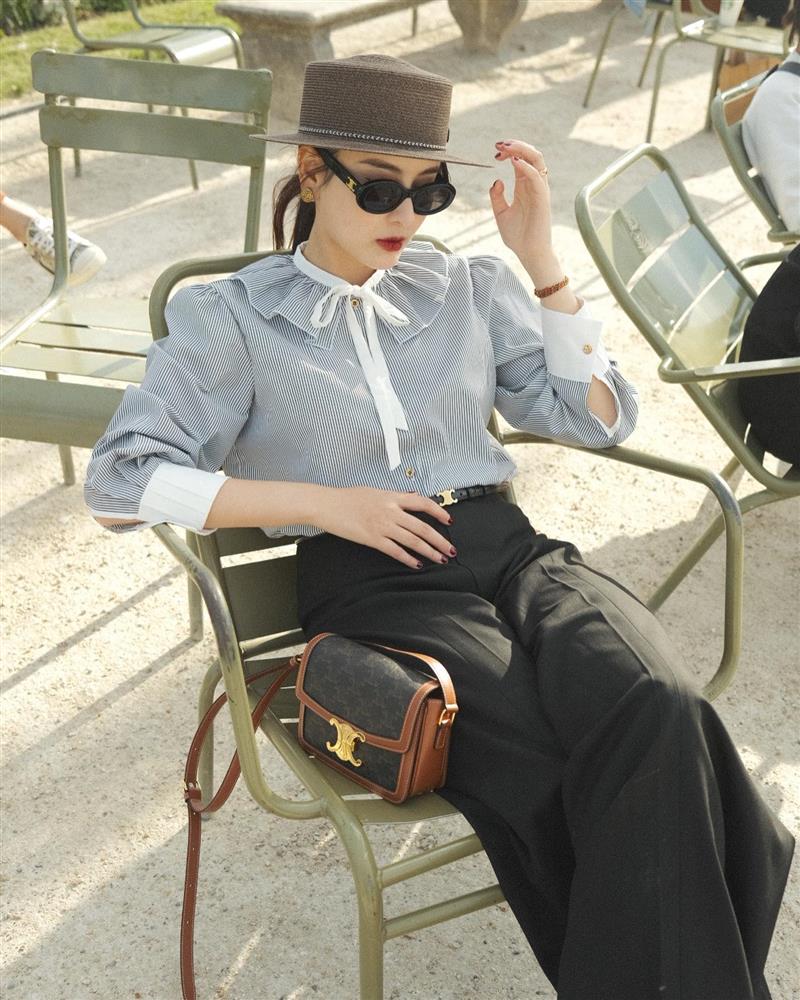 Muốn mặc quần ống rộng thật trẻ trung, hãy tham khảo các mỹ nhân Việt-5