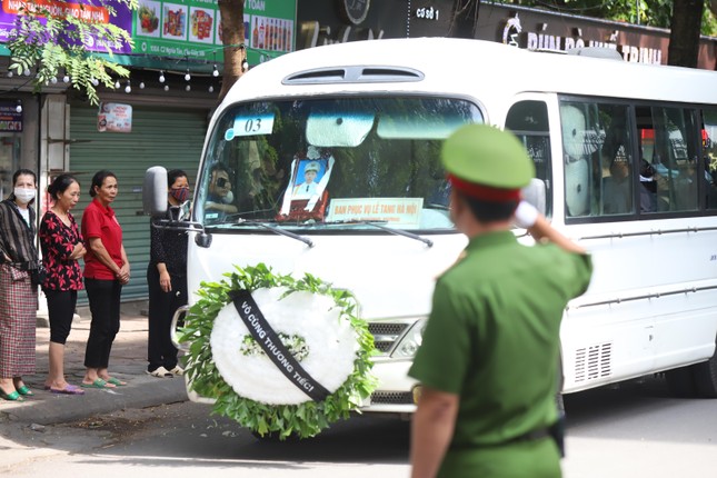 Nghẹn ngào lễ di quan ba liệt sĩ Cảnh sát phòng cháy chữa cháy-16