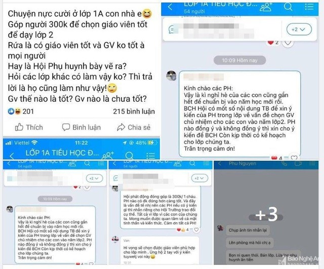 Hội phụ huynh kêu gọi thu tiền... chạy giáo viên chủ nhiệm-2