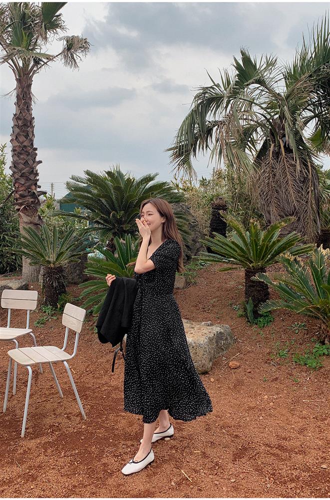 4 mẫu váy liền cứ mặc là dáng thon thả-13