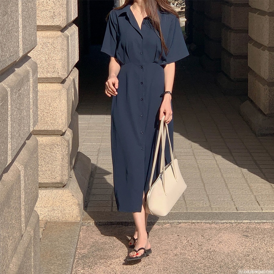 4 mẫu váy liền cứ mặc là dáng thon thả-16