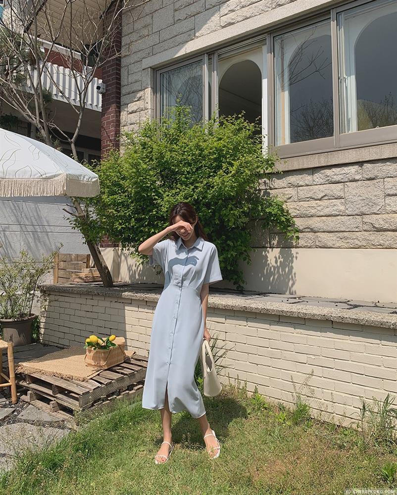 4 mẫu váy liền cứ mặc là dáng thon thả-6