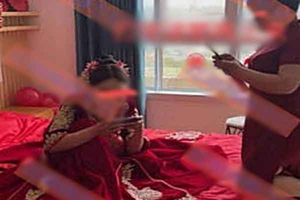 Nhà trai giận run khi cô dâu ngồi chễm chệ chơi game, hết ván mới lên xe hoa-1