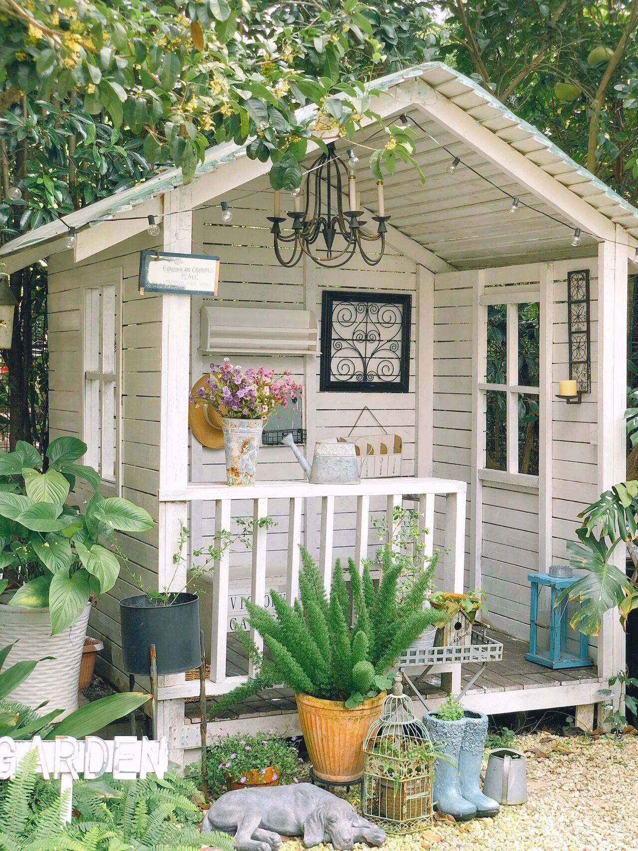 Khu vườn hoa cỏ rộng 100m², hễ ai đặt chân đến là quên lối về, xóa tan hết mọi muộn phiền trên đời-4