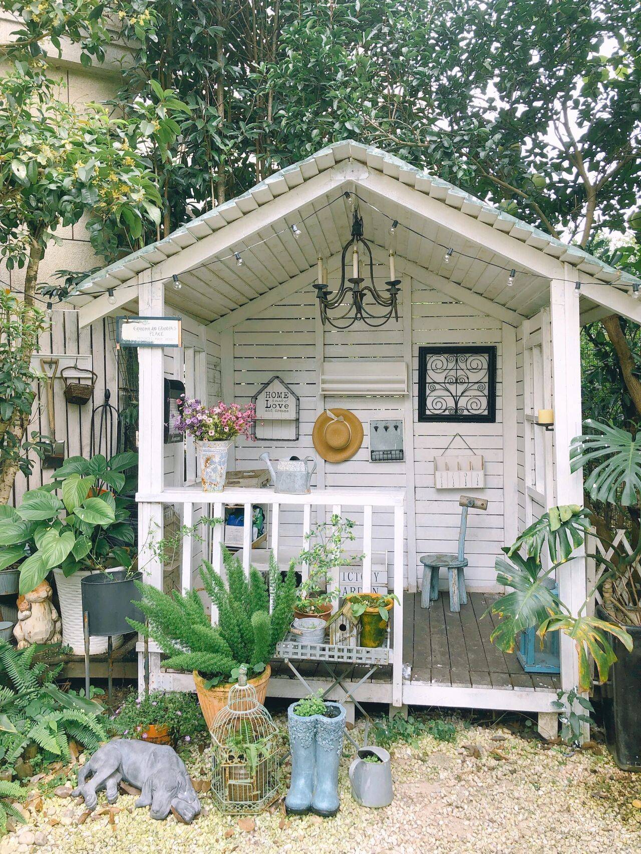 Khu vườn hoa cỏ rộng 100m², hễ ai đặt chân đến là quên lối về, xóa tan hết mọi muộn phiền trên đời-15