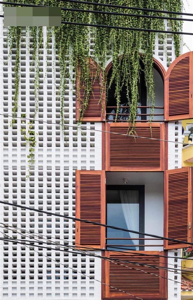 Nhà ống mang đậm phong cách resort với diện tích 4x22m-2