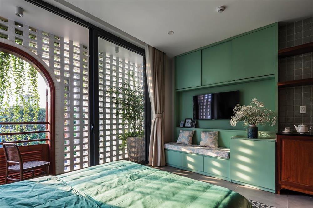 Nhà ống mang đậm phong cách resort với diện tích 4x22m-13