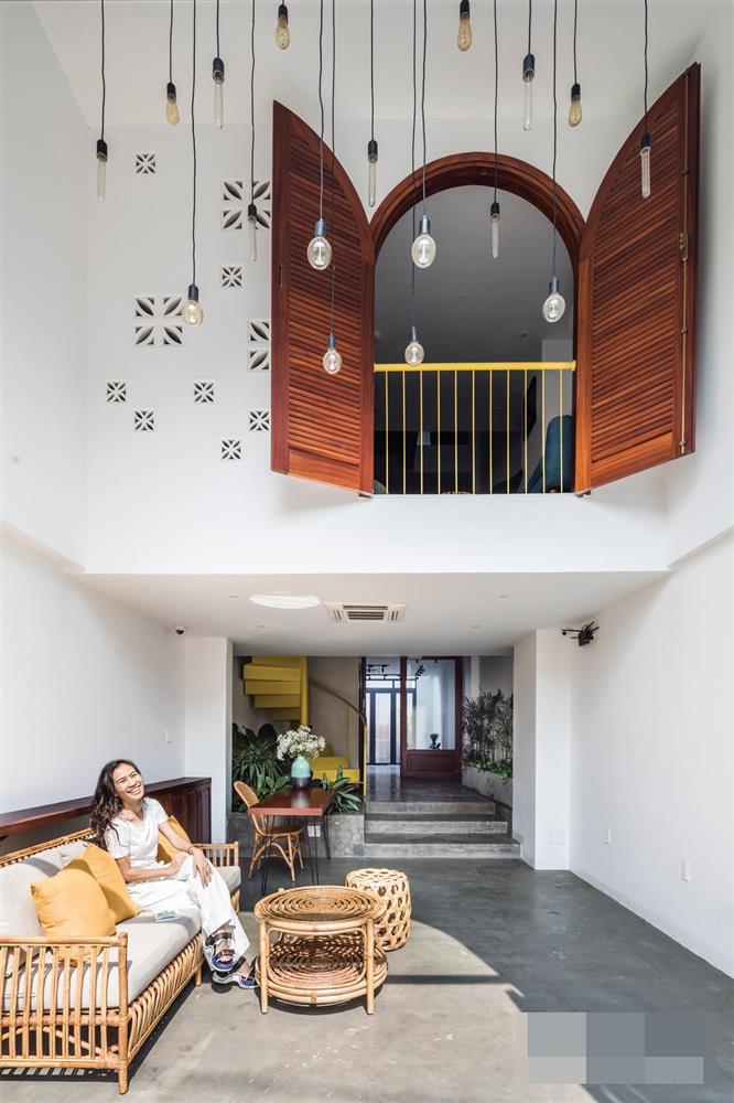 Nhà ống mang đậm phong cách resort với diện tích 4x22m-7