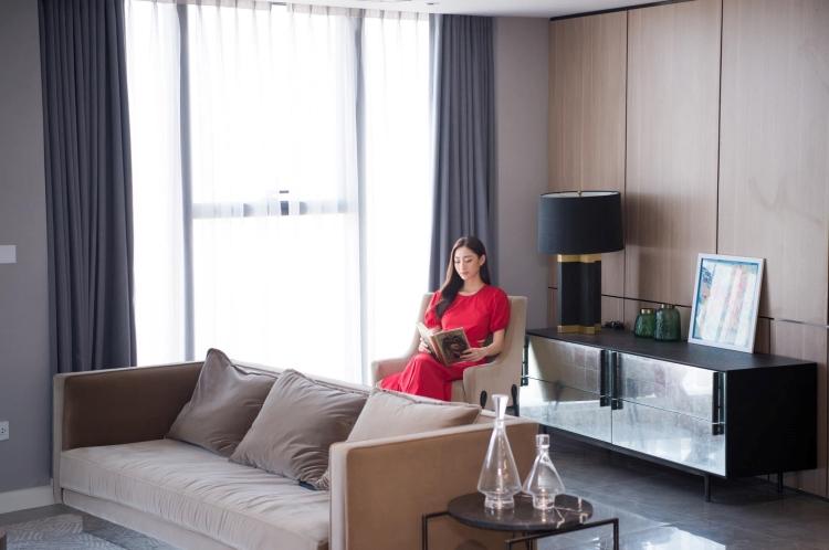 Penthouse 130 m2 tiền tỷ của người đẹp nhất Hoa hậu Việt Nam-3