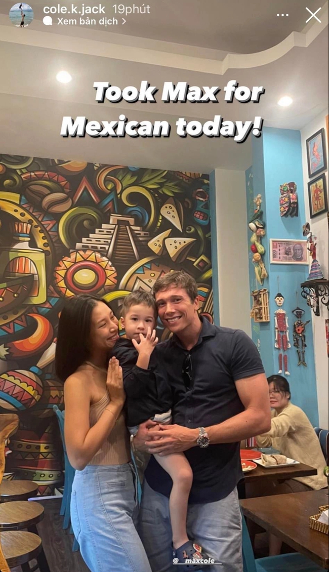 Chồng cũ Hoàng Oanh khoe khoảnh khắc hội ngộ vợ cũ cùng con trai-1