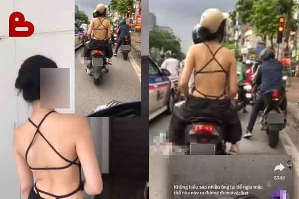 Mặc hở hang tới cửa chùa, cô gái bị chỉ trích-3