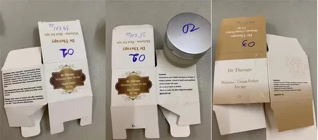 Bộ Công Thương cảnh báo 3 sản phẩm mỹ phẩm chứa chất cấm-1