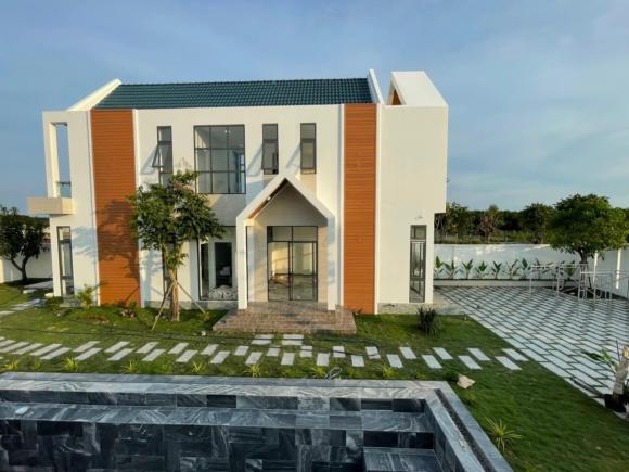 Lê Giang khoe biệt thự sắp hoàn thành, không gian sân vườn cực rộng-2