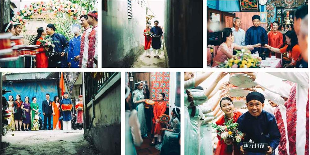 Đám cưới đậm chất miền Tây xưa, mặc áo dài đi guốc mộc đẹp xuất sắc!-10