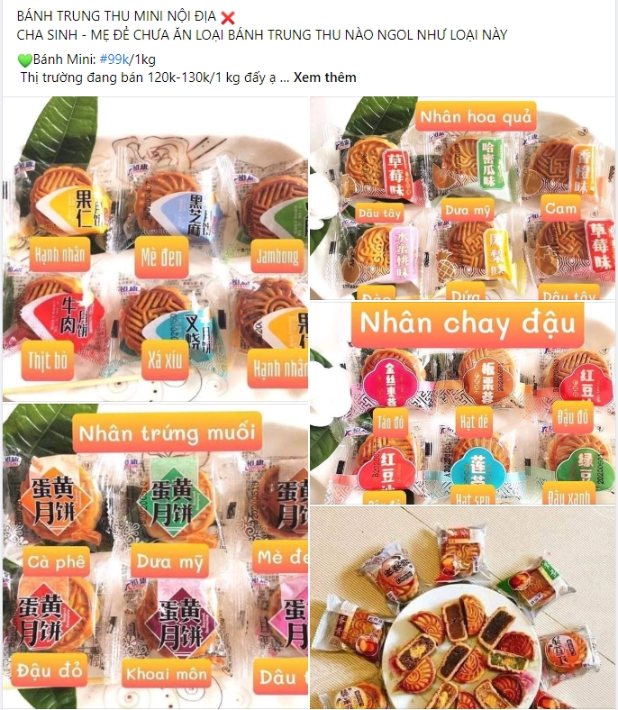 Bánh Trung thu rẻ hơn mớ rau bán tràn lan chợ mạng, hạn sử dụng lên tới nửa năm khiến nhiều người ngỡ ngàng-1
