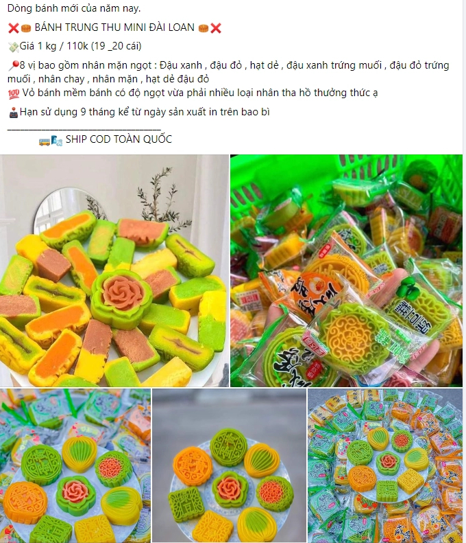Bánh Trung thu rẻ hơn mớ rau bán tràn lan chợ mạng, hạn sử dụng lên tới nửa năm khiến nhiều người ngỡ ngàng-2
