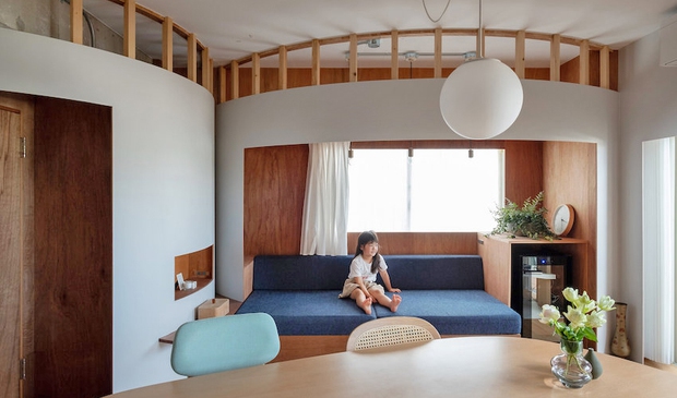 Căn hộ nhỏ chỉ vỏn vẹn 22m² nhưng có thiết kế cực độc đáo của gia đình người Nhật-2