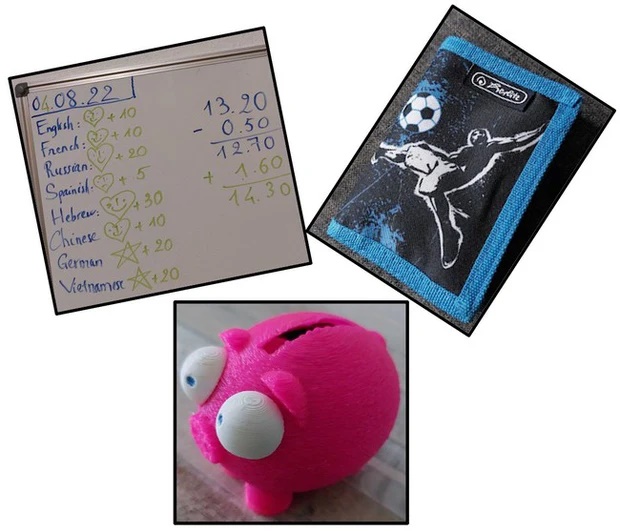 Chiếc ví tiền ngày khai giảng và kinh nghiệm dạy con về TIỀN hữu ích của mẹ Việt ở Đức: Con mới 7 tuổi đã tiết kiệm chi tiêu, không vòi vĩnh-3