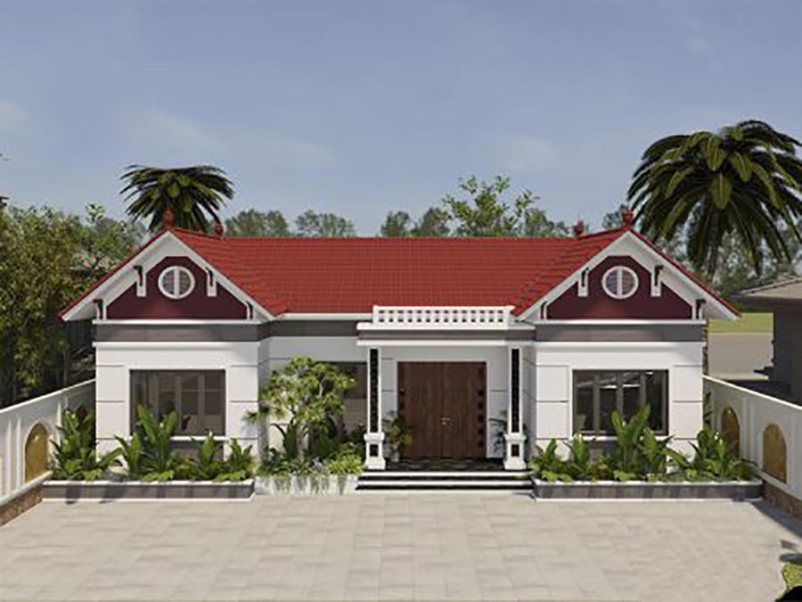 7 mẫu nhà 3 gian miền Bắc được ưa chuộng nhất-5