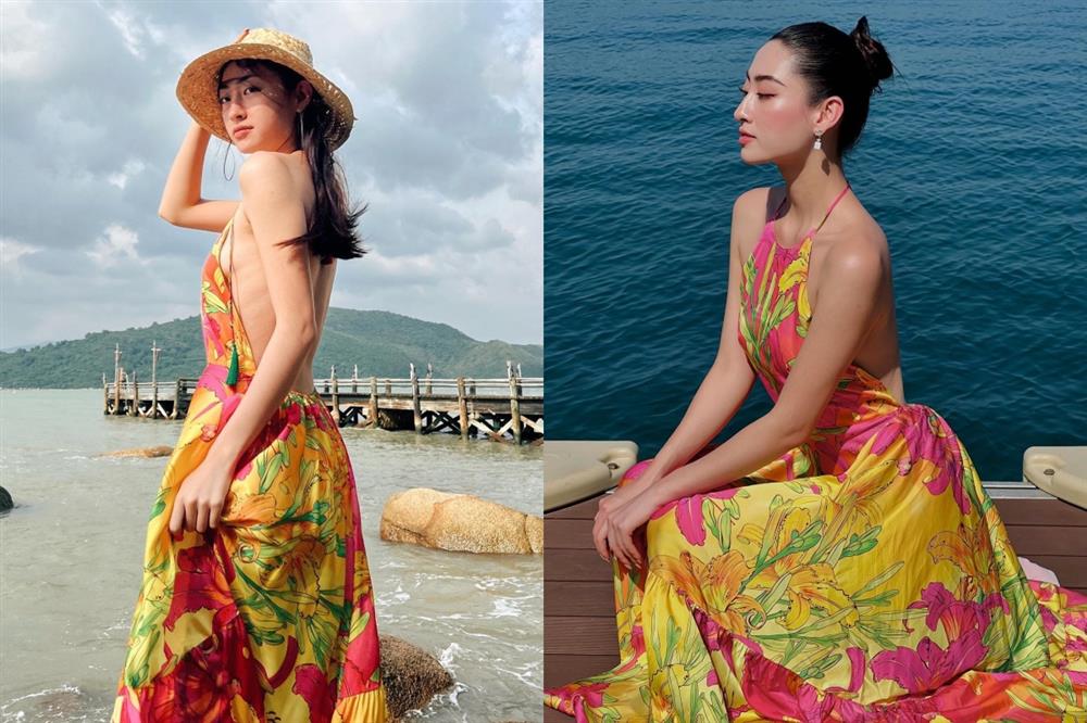 Nàng hậu tiết kiệm nhất Vbiz hẳn là Lương Thùy Linh khi rất chăm diện lại đồ cũ-10