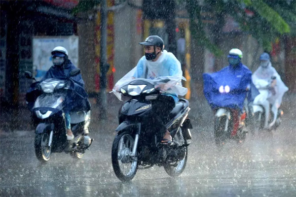 Bão tan nhưng miền Bắc mưa nhiều ngày tới-2