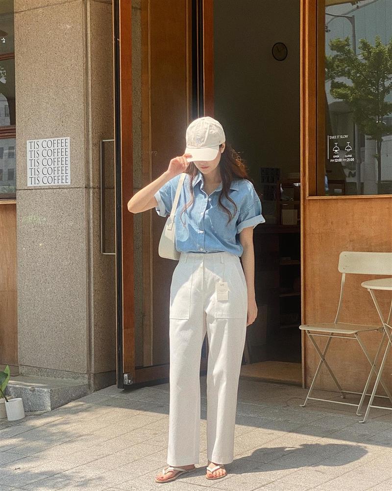 12 cách diện áo sơ mi + quần âu, nàng ngoài 30 áp dụng thì đảm bảo tinh tế-10