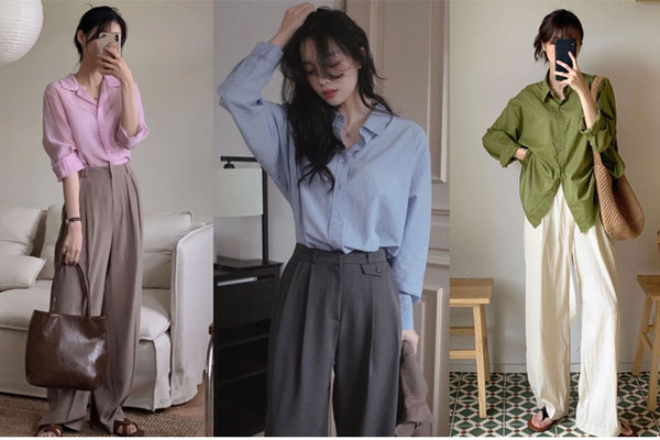 5 kiểu áo sơ mi nàng 30+ cần sắm ngay để mùa thu 2022 mặc đẹp hơn hẳn năm ngoái-22