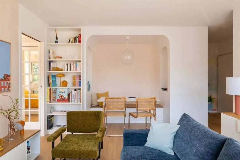 Căn hộ 50m² ngọt ngào đậm chất retro luôn ngập tràn ánh sáng của quý cô độc thân nước Pháp-8