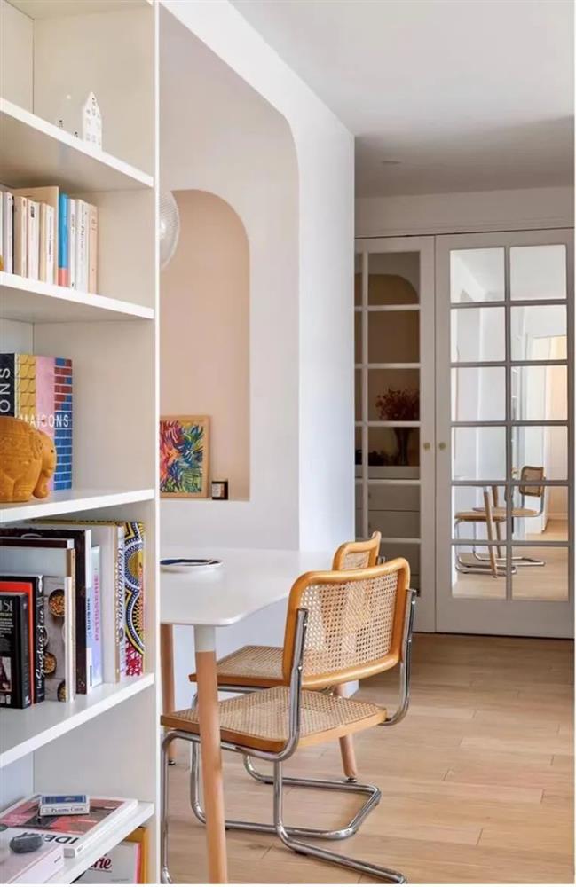 Căn hộ 50m² ngọt ngào đậm chất retro luôn ngập tràn ánh sáng của quý cô độc thân nước Pháp-9