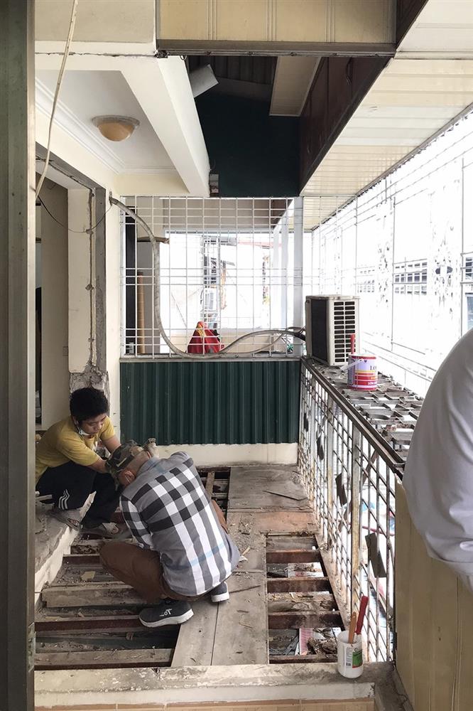 Gia đình ở Hà Nội quyết định cải tạo lại căn hộ đi thuê sau khi chịu cảnh bất tiện tới 9 năm-6