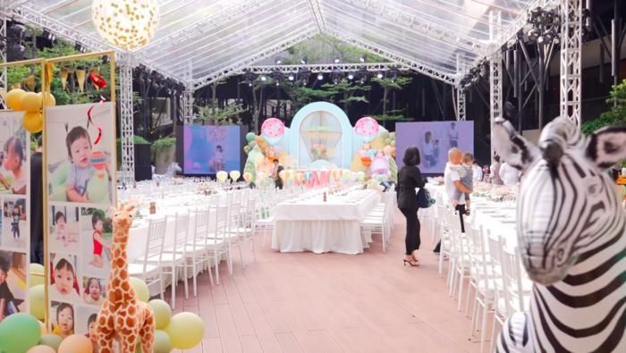 Tiệc sinh nhật 2 tuổi hoành tráng của Suchin, xứng danh con gái Cường Đô La-1