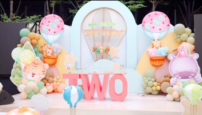 Tiệc sinh nhật 2 tuổi hoành tráng của Suchin, xứng danh con gái Cường Đô La-3