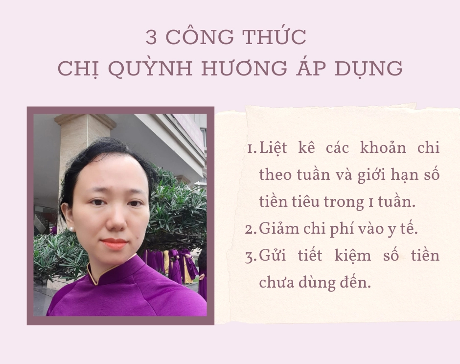 Chi tiêu có kế hoạch bằng 3 công thức vàng từ chia sẻ của bà mẹ 2 con ở Hà Nội-1