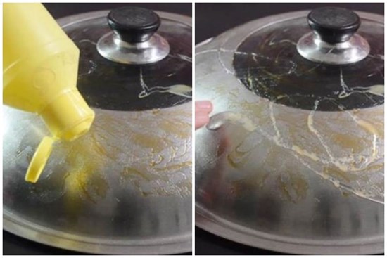 Nắp nồi bám bẩn lâu ngày, làm cách này là sạch bong, không phải cọ rửa vất vả