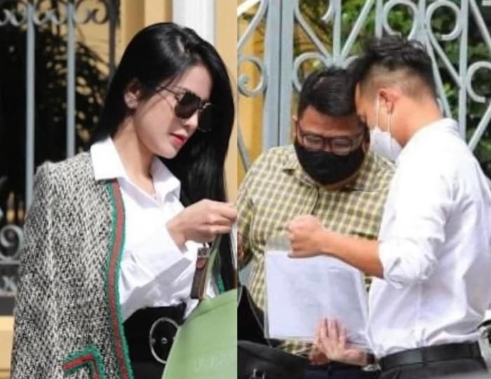 Bắt gặp Diệp Lâm Anh và thiếu gia Đức Nghiêm xuất hiện tại tòa án để làm thủ tục ly hôn-1
