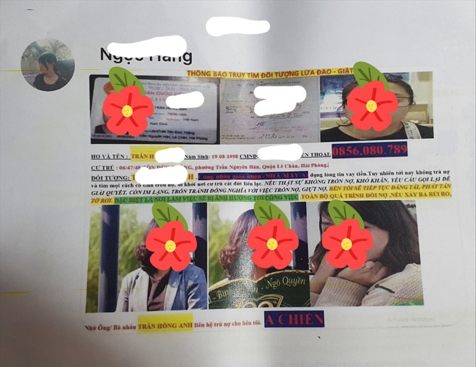 Hải Phòng: Hàng chục cán bộ bị khủng bố vì công nhân vay tín dụng đen-2