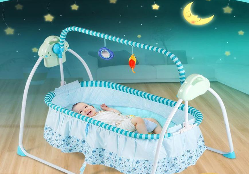 Có nên cho trẻ sơ sinh nằm nôi điện? Lưu ý cho trẻ nằm nôi điện-4