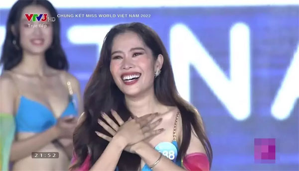 Nam Em trang điểm xấu, trượt top 5 Miss World Vietnam 2022-5
