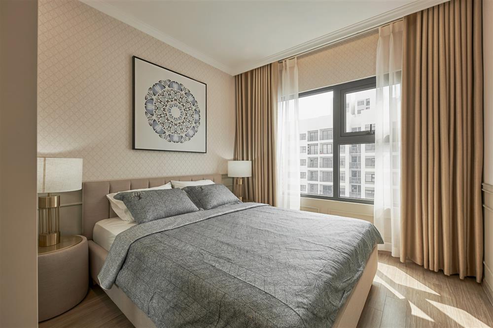 Căn hộ màu xám xanh cổ điển mà vẫn tân thời, cho tổ ấm thêm lãng mạn và bình yên-11