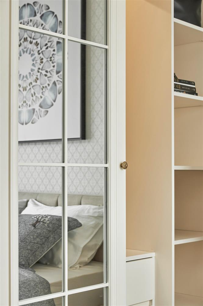 Căn hộ màu xám xanh cổ điển mà vẫn tân thời, cho tổ ấm thêm lãng mạn và bình yên-13