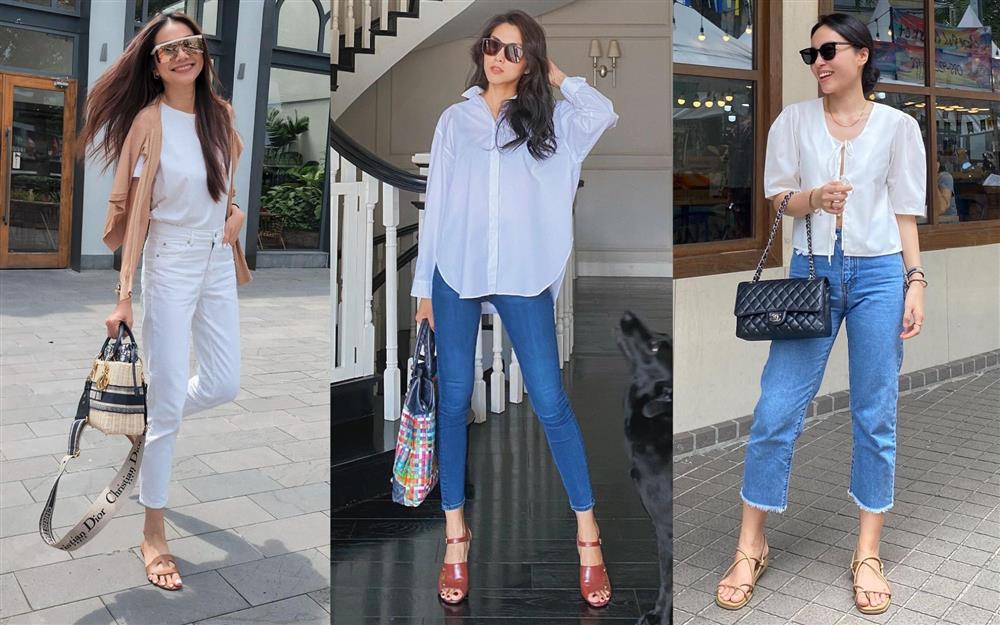 Sao Việt mặc áo trắng chuẩn sành điệu, trẻ trung dù không mix đồ cầu kỳ-1