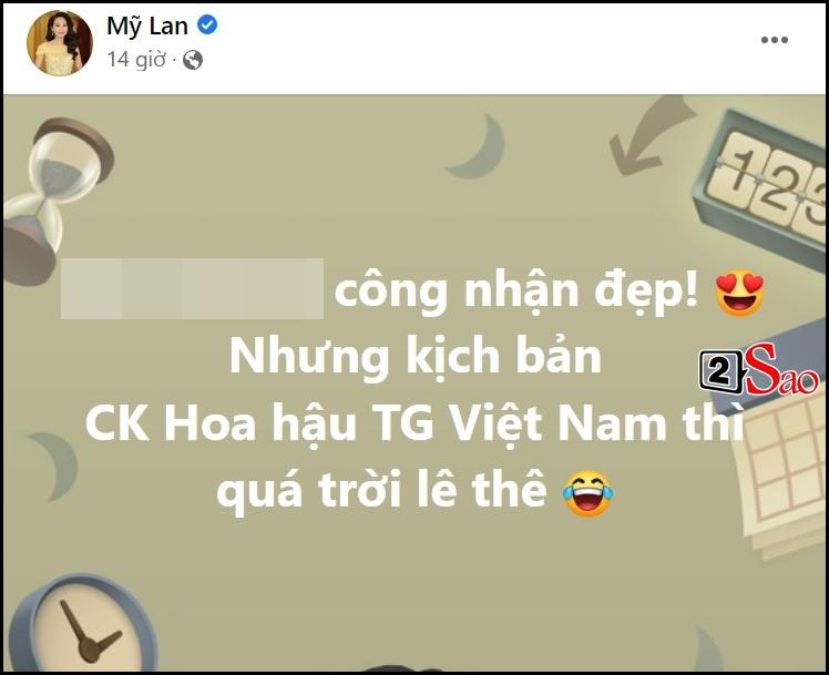 MC nổi tiếng VTV chê thẳng chung kết Miss World Vietnam 2022-4